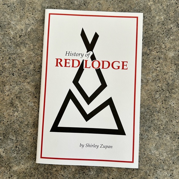 Unknown Other - 📕Vintage History of Red Lodge, [Zupan], Western Decor Book, EUC